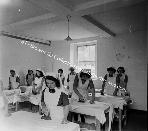 PRESENTATION CONVENT DUNDRUM IN THE LAUNDRY ROOM